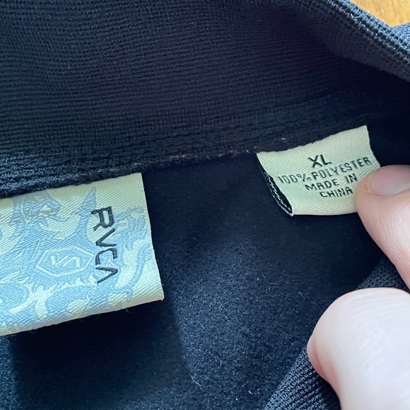 COPY - RVCA Full Zip Warm-up Jacket - Picture 6 of 6